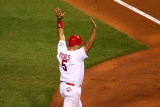 2011 World Series Game 7 - Rangers v Cardinals, St Louis, MO - October 28: Albert Pujols Fotografie-Druck von Dilip Vishwanat