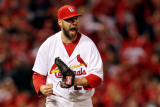 2011 World Series Game 7 - Rangers v Cardinals, St Louis, MO - October 28: Chris Carpenter Photographic Print by Jamie Squire