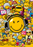Smiley-Tribal- Posters