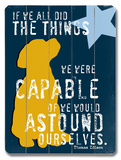 Astound ourselves Wood Sign by Ginger Oliphant
