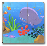 Fish Wood Sign