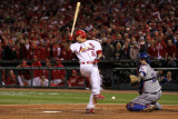 2011 World Series Game 7 - Rangers v Cardinals, St Louis, MO - October 28: Rafael Furcal Photographic Print by Ezra Shaw