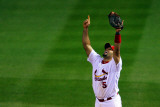 2011 World Series Game 7 - Rangers v Cardinals, St Louis, MO - October 28: Albert Pujols Fotografie-Druck von Dilip Vishwanat