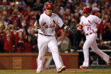 2011 World Series Game 7 - Rangers v Cardinals, St Louis, MO - October 28: Yadier Molina Photographic Print by Jamie Squire