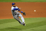 2011 World Series Game 7 - Rangers v Cardinals, St Louis, MO - October 28: Elvis Andrus Photographie par Doug Pensinger