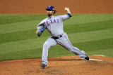 2011 World Series Game 7 - Rangers v Cardinals, St Louis, MO - October 28: C.J. Wilson Photographic Print by Doug Pensinger