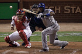 2011 World Series Game 7 - Rangers v Cardinals, St Louis, MO - October 28: Elvis Andrus Photographic Print by Rob Carr 