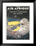 Air Afrique Posters by A. Roquin
