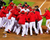 The St. Louis Cardinals Celebrate Winning Game 6 of the 2011 MLB World Series (32) Photographie