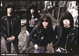 Ramones-Amsterdam 1977 Posters