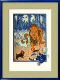 The Cowardly Lion Posters par William W. Denslow