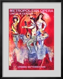 Metropolitan Opera Estampe encadrée par Marc Chagall