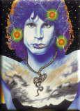 Jim Morrison -Snake Painting Poster