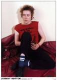 Johnny Rotten-Stockholm 1977 Poster