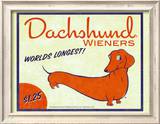 Dachshund Wieners Posters by Brian Rubenacker