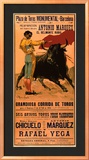 Plaza de Toros Monumental, Barcelona, 1936 Framed Giclee Print by Carlos Ruano-Llopis