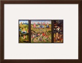 The Garden of Earthly Delights, circa 1500 Framed Giclee Print by Hieronymus Bosch