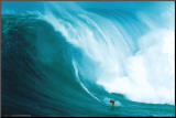 Surfista de olas Lámina montada en tabla Surfista de olas Lámina montada en tabla