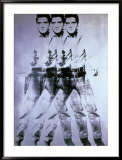 Triple Elvis, 1963 Posters by Andy Warhol