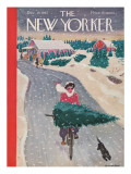 The New Yorker Cover - December 19, 1942 Premium Giclee Print by Garrett Price