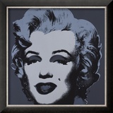 Marilyn Monroe, 1967 (black) Affiches par Andy Warhol