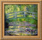 The Waterlily Pond with the Japanese Bridge, 1899 Framed Giclee Print by Claude Monet