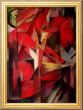 The Fox, 1913 Framed Giclee Print by Franz Marc
