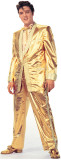 Elvis Presley-Gold Lame Suit Stand Up