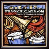The Colors of Latin Jazz Cubop! Lámina fotográfica enmarcada