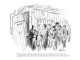 "Gentlemen, nothing stands in the way of a final accord except that manage…" - New Yorker Cartoon Premium Giclee Print by Alan Dunn