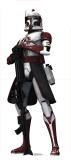Commander Fox- Clone Trooper - Clone Wars Silhouette découpée