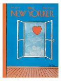The New Yorker Cover - February 14, 1970 Premium Giclee Print by Pierre LeTan