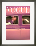 Vogue Cover, Autumn Fuchsia, 1957 Prints by Norman Parkinson