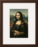 Mona Lisa, c.1507 Framed Giclee Print by Leonardo da Vinci 