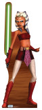 Ahsoka Tano - Clone Wars PAPPFIGUREN IN LEBENSGRÖSSE