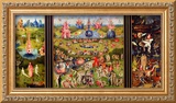 The Garden of Earthly Delights, circa 1500 Framed Giclee Print by Hieronymus Bosch