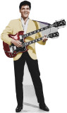 Elvis yellow Jacket Talking Silhouette découpée