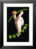 Tuscany, Italy - Buitoni Pasta Promotional Poster Estampe encadrée
