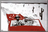 Medo e Delírio Impressão montada por Ralph Steadman