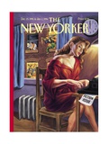 The New Yorker Cover - December 25, 1995 Premium Giclee Print by Owen Smith
