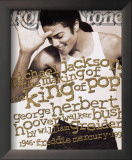 Michael Jackson, Rolling Stone no. 621, January 9, 1992 Framed Photographic Print by Herb Ritts
