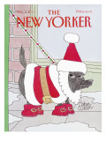 The New Yorker Cover - December 9, 1991 Premium Giclee Print by Gahan Wilson