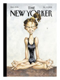 The New Yorker Cover - December 8, 2003 Premium Giclee Print by Peter de Sève