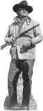 John Wayne - True Grit PAPPFIGUREN IN LEBENSGRÖSSE
