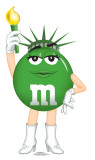 Miss Liberty M&M Stand Up