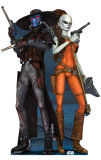 Cad Bane - Clone Wars PAPPFIGUREN IN LEBENSGRÖSSE
