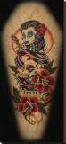 Deceiver Stretched Canvas Print by Christopher Perrin