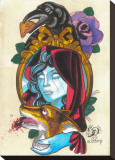 My Darkest Nite Reproduction transférée sur toile : par Alex Mister P