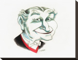 Good Ole Gramps Stretched Canvas Print by Bob Lizarraga