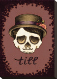 Till Death Mens Stretched Canvas Print by Brittany Morgan